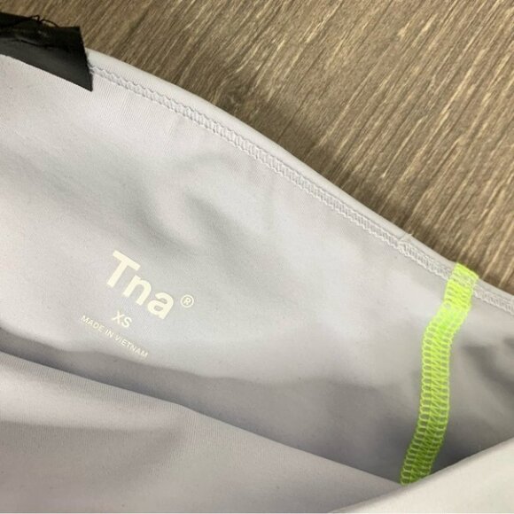 Aritzia TNA Sereno Biker Shorts High Rise Waist Pale Violet Purple Size XS - Picture 8 of 16